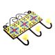  Yellow Red Tiny Flower Tiles Hooks